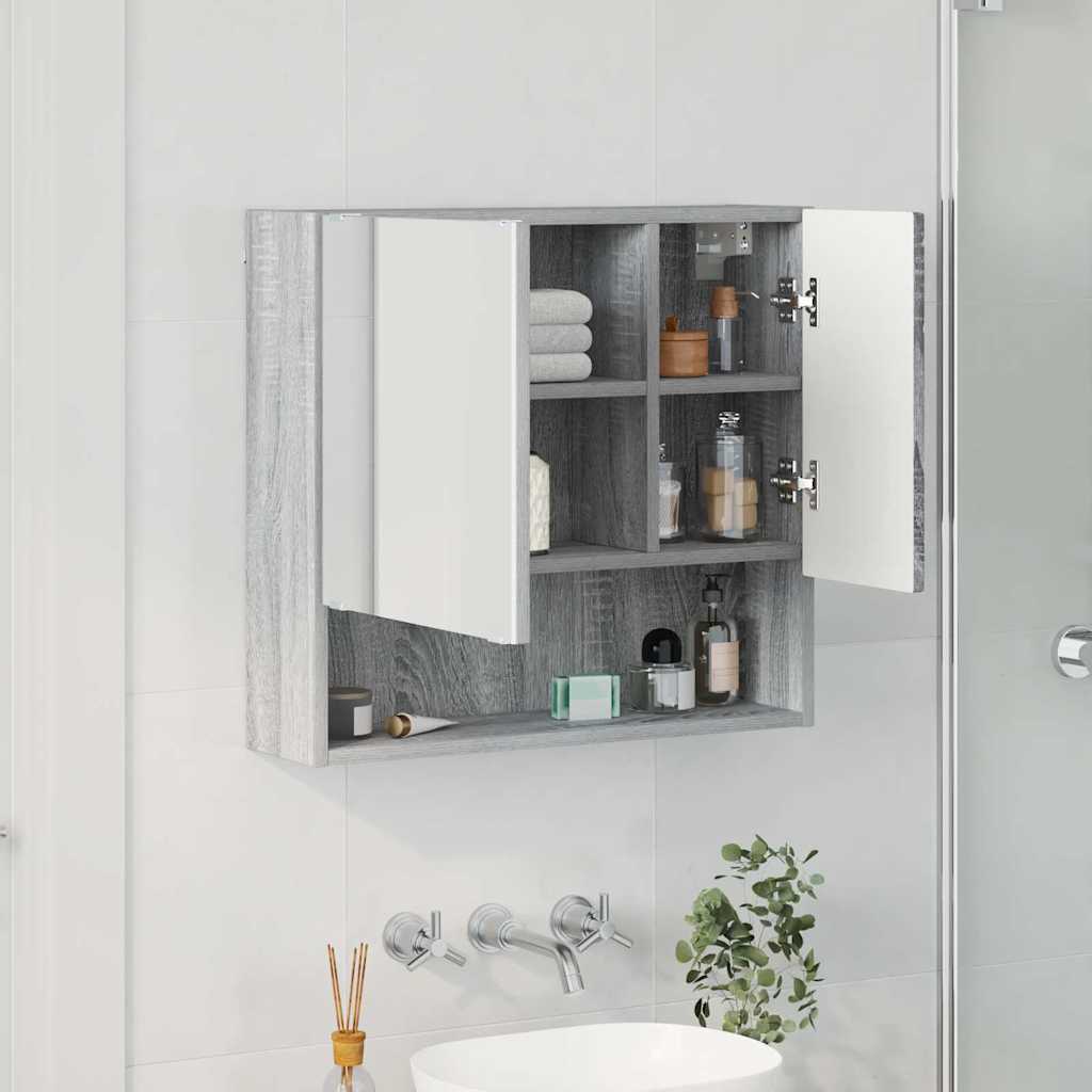 Ogledalo ormar Siva Sonoma 59 x 17 x 55 cm Konstruirano drvo