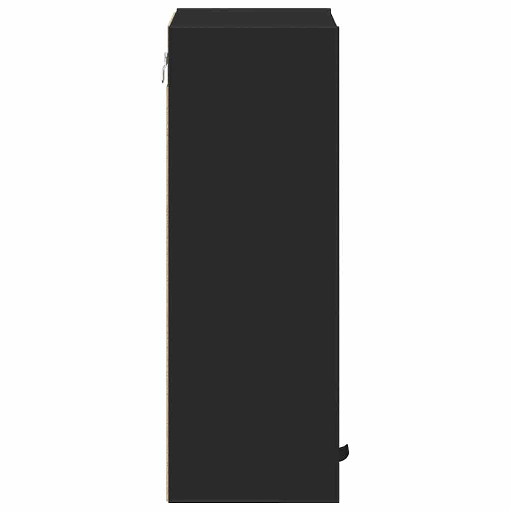 Kupaonski ormar Zidne s pohranom Crna 39 x 23,5 x 65 cm