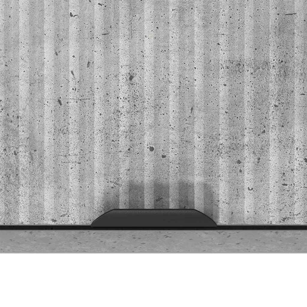 Kupaonski ormar Zidne s vratima Betonski sivi 39 x 23,5 x 65 cm