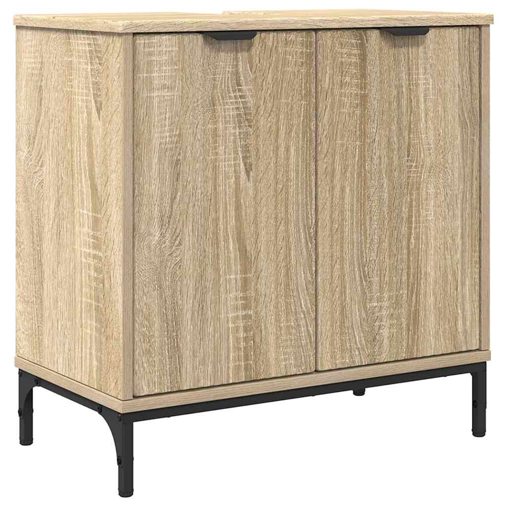 Kupaonski ormarić za sudoper Sonoma hrast 60,5 x 33,5 x 61 cm