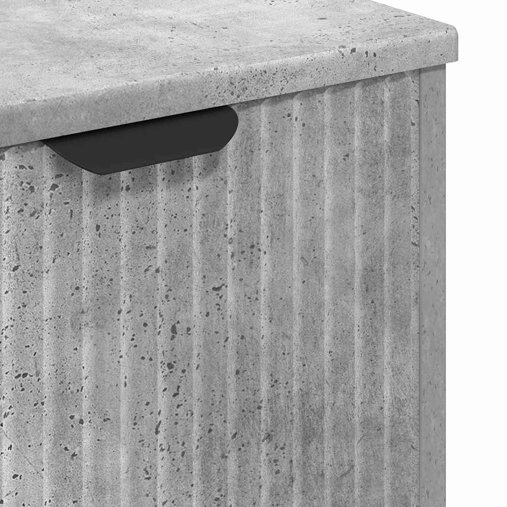 Kupaonski ormarić za sudoper Betonski sivi 60,5 x 33,5 x 61 cm