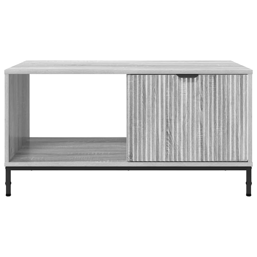 Kava Stol Siva Sonoma 90 x 49 x 46 cm Konstruirano drvo