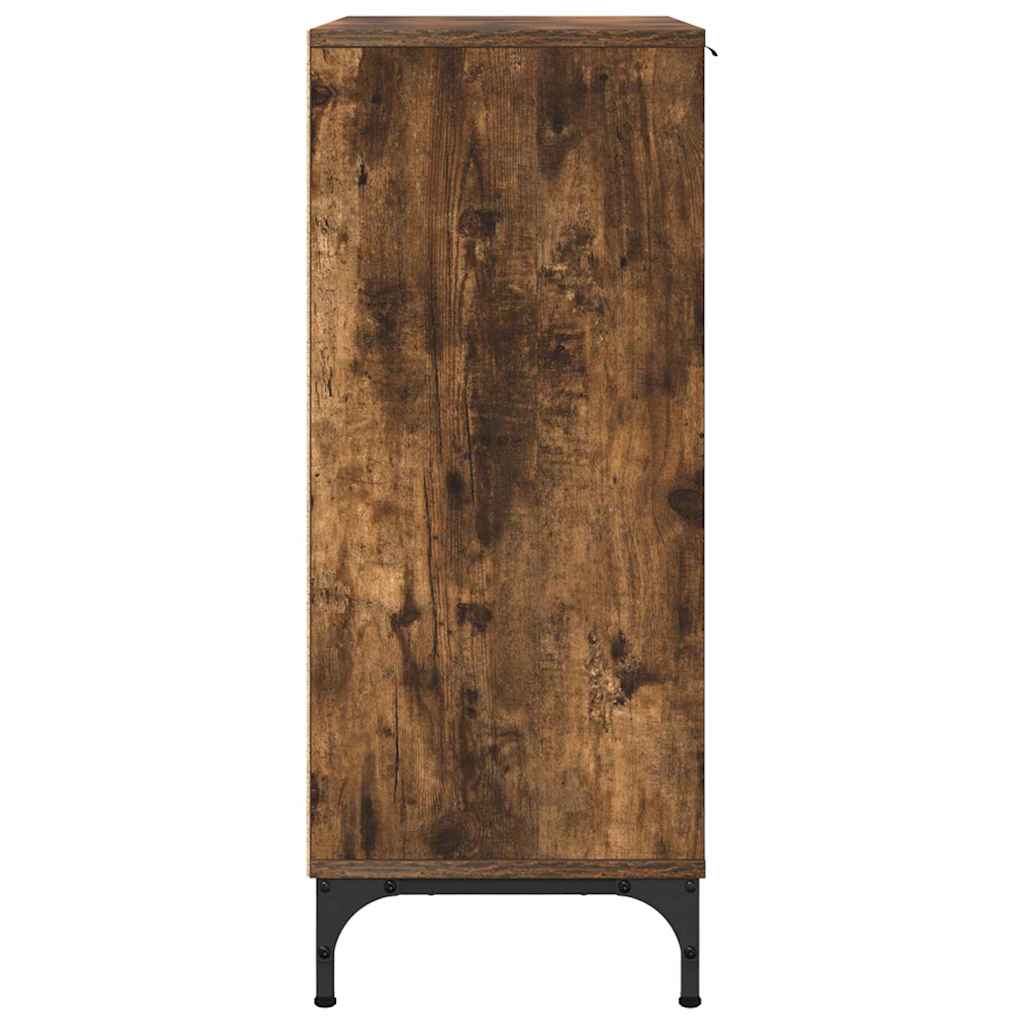 Kreveta Dimljeni hrast 89,5 x 33 x 82 cm Konstruirano drvo