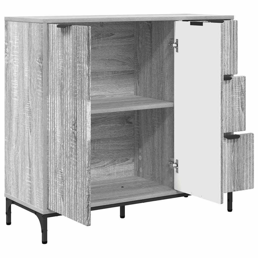 Kreveta Siva Sonoma 89,5 x 33 x 82 cm Konstruirano drvo