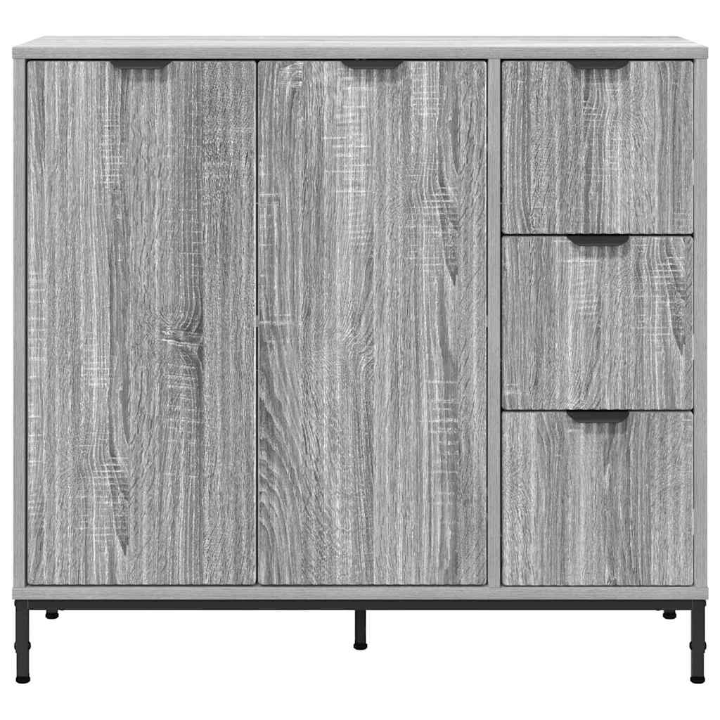 Kreveta Siva Sonoma 89,5 x 33 x 82 cm Konstruirano drvo