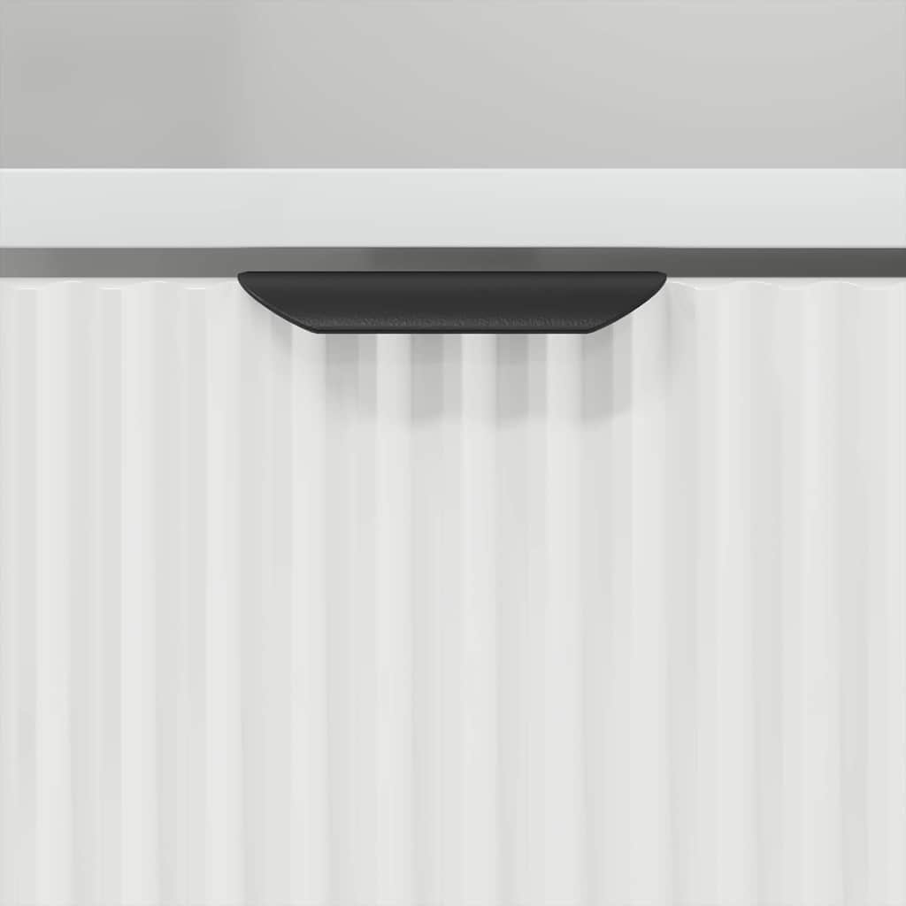 Noćni ormar 2 pcs Bijelo 49 x 36 x 61 cm Konstruirano drvo