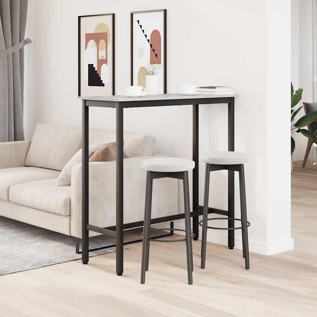 stol Siva Sonoma 100 x 40 x 100,5 cm Inženjerska drva i čelik