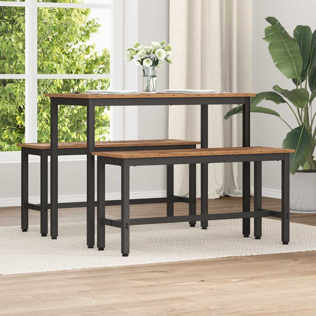 Klupa za blagovanje Staro drvo 100 x 32,5 x 48,5 cm