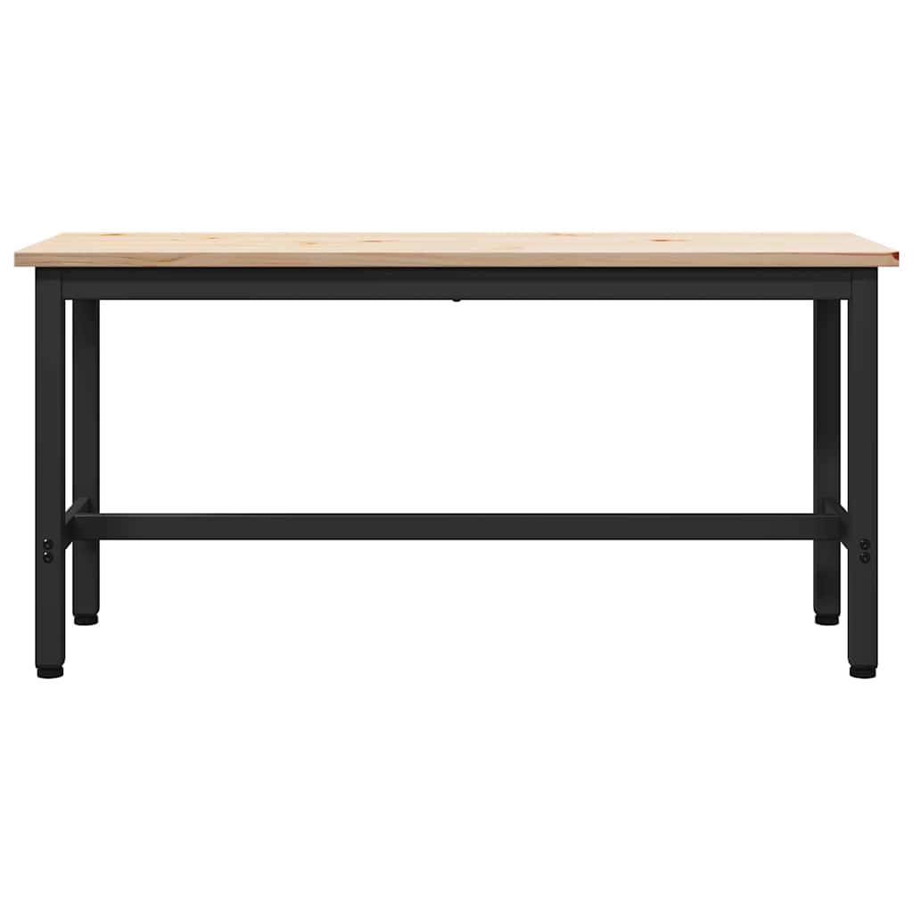 Klupice za blagovanje 2 pcs Prirodna 100 x 32,5 x 49 cm