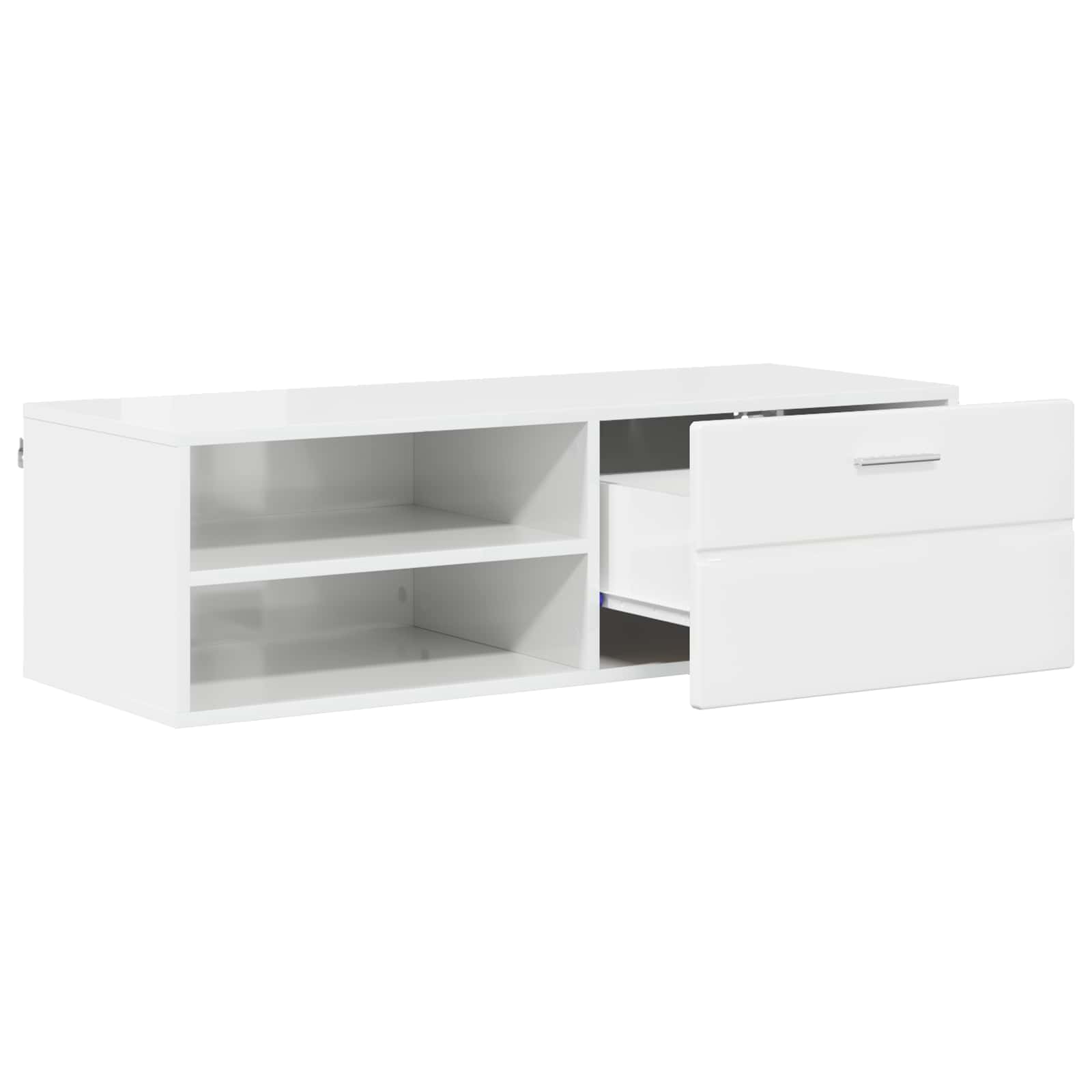 Drveni ormar Betonski sivi 100,5 x 39 x 30 cm Konstruirano drvo