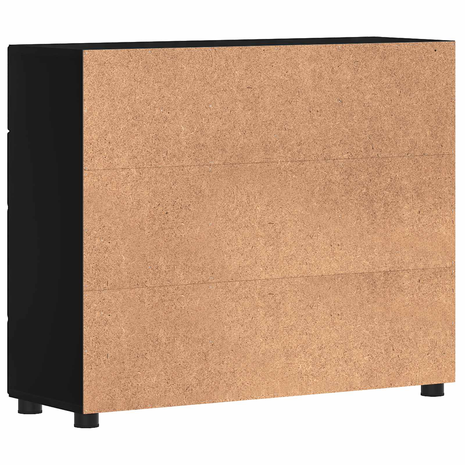 Drveni ormar Crna 88,5 x 30,5 x 73 cm Konstruirano drvo
