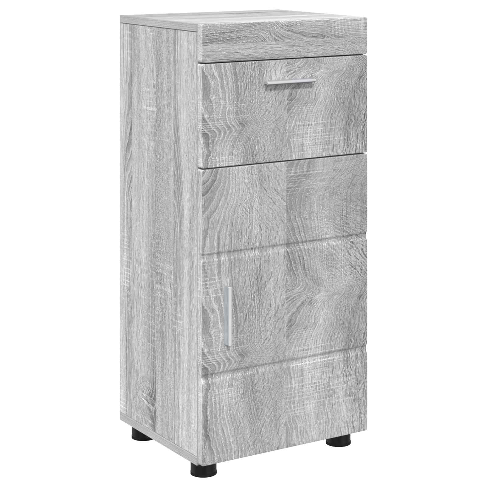 Set ormarića za kupaonicu TULUM Siva Sonoma 37 x 31,5 x 82 cm