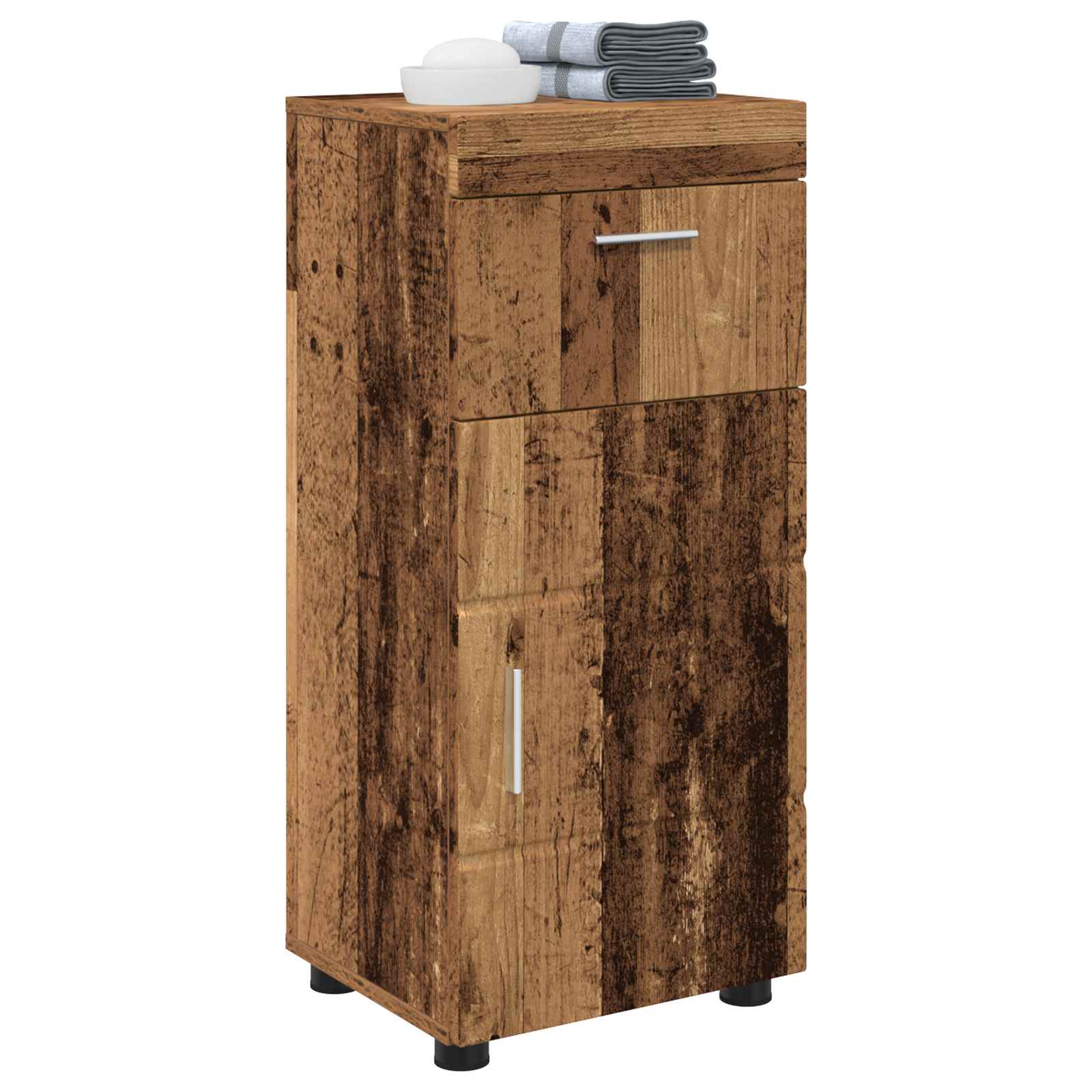 Set ormarića za kupaonicu TULUM Staro drvo 37 x 31,5 x 82 cm