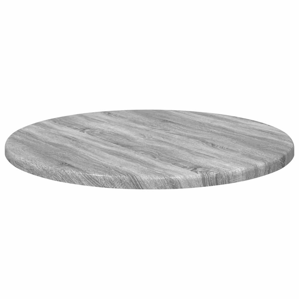 Gornji dio stola Sivi hrast sonoma Ø 40 x 1,5 cm