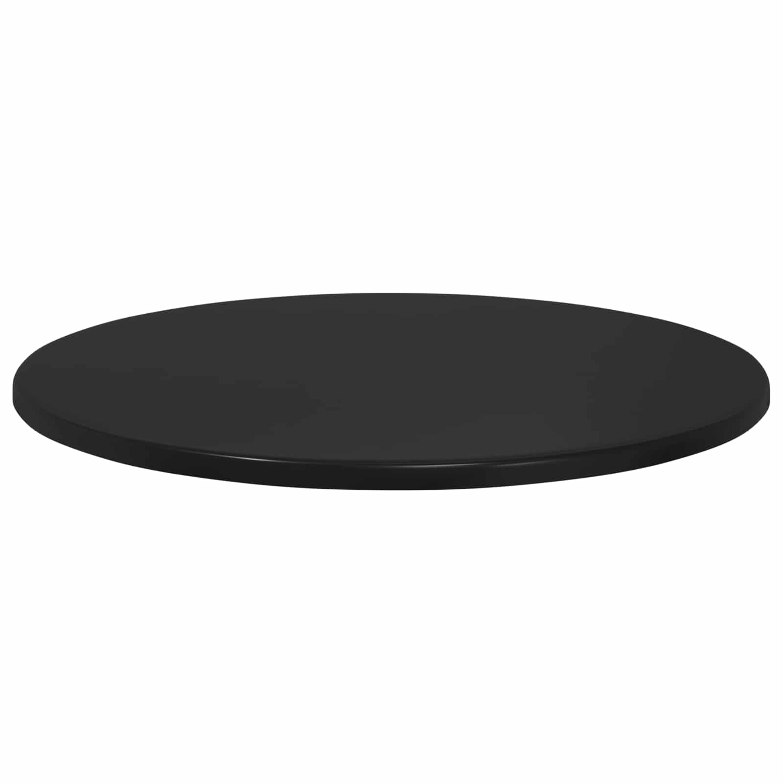 Gornji dio stola Crna Ø 50 x 1,5 cm Konstruirano drvo