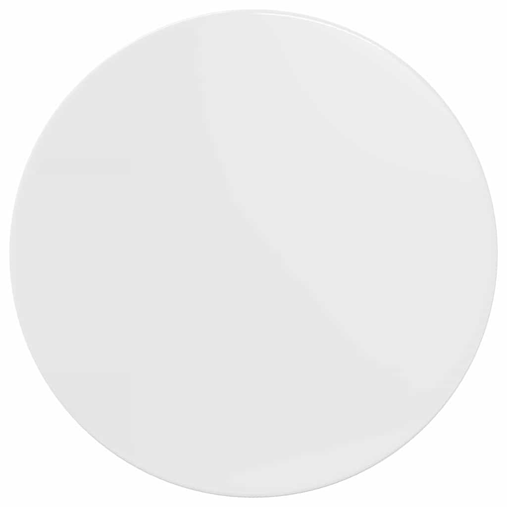 Gornji dio stola Visoko sjajno bijela Ø 70 x 1,5 cm