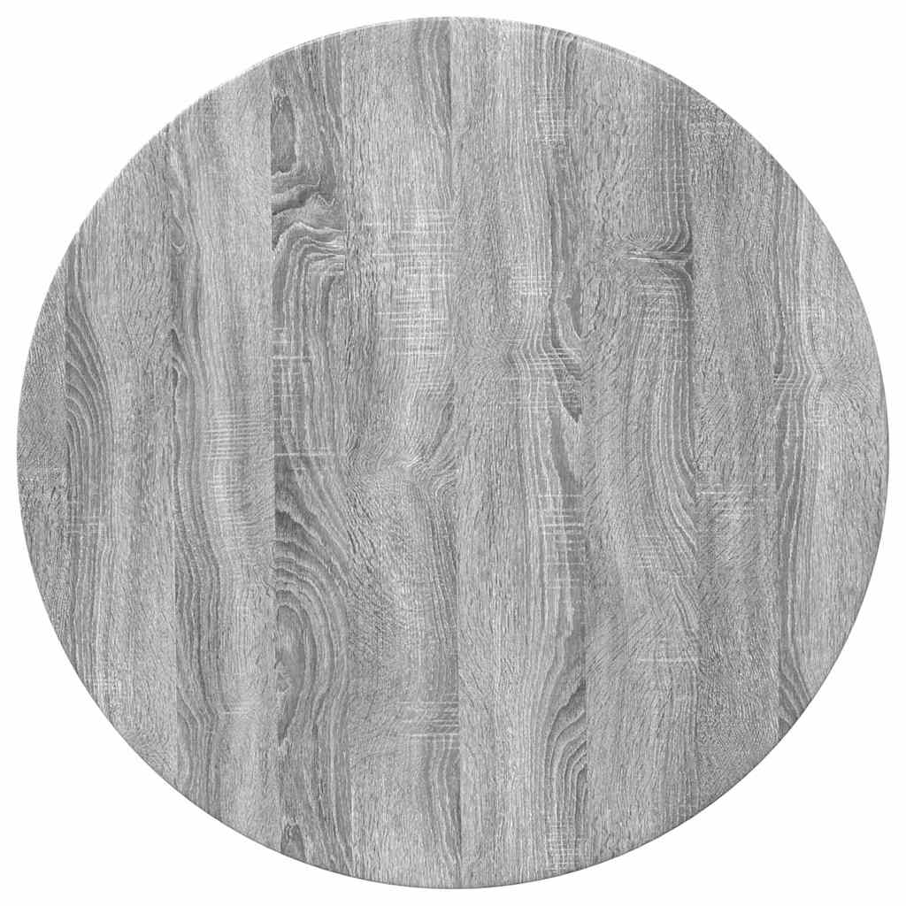 Gornji dio stola Sivi hrast sonoma Ø 70 x 1,5 cm