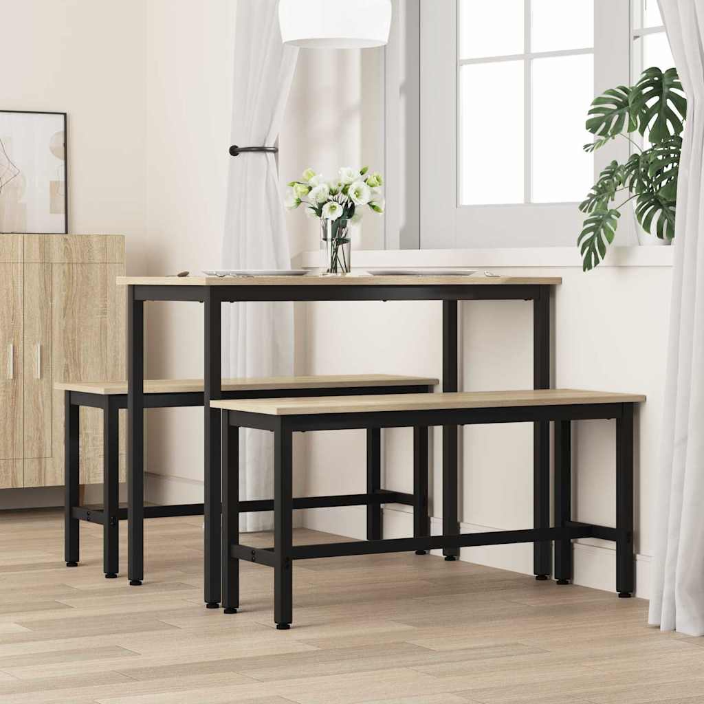 Klupa za blagovanje Sonoma hrast 100 x 32,5 x 48,5 cm
