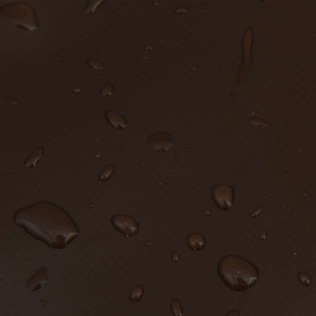 Cerada 650g / m² Smeđa 3,5 x 5 m Platno s PVC premazom
