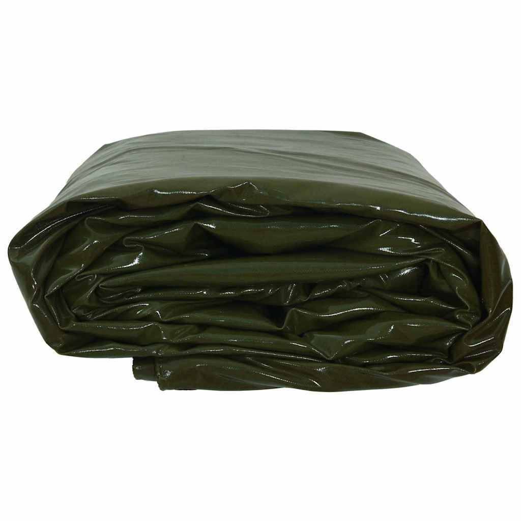 Cerada 650g / m² Maslinasto zelena 4 x 5 m Platno s PVC premazom