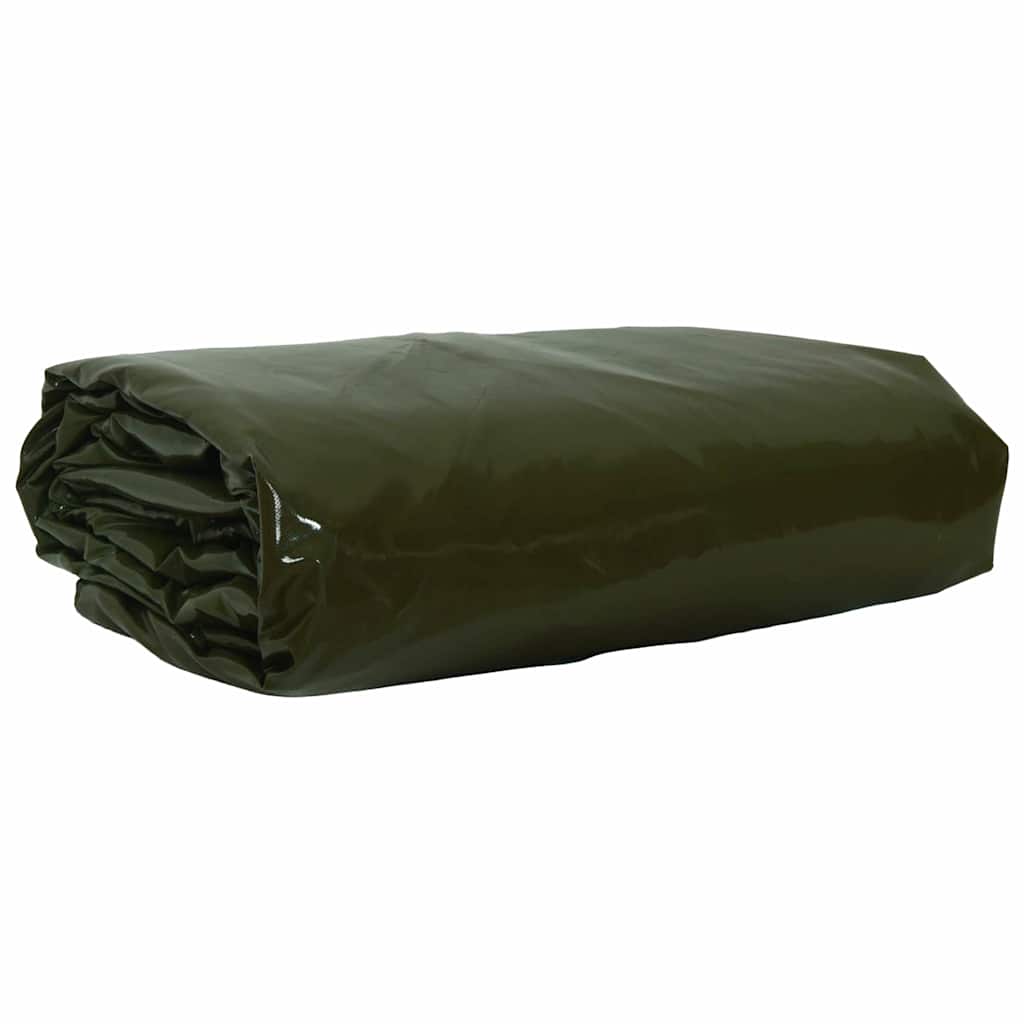 Cerada 650g / m² Maslinasto zelena 4 x 8 m Platno s PVC premazom