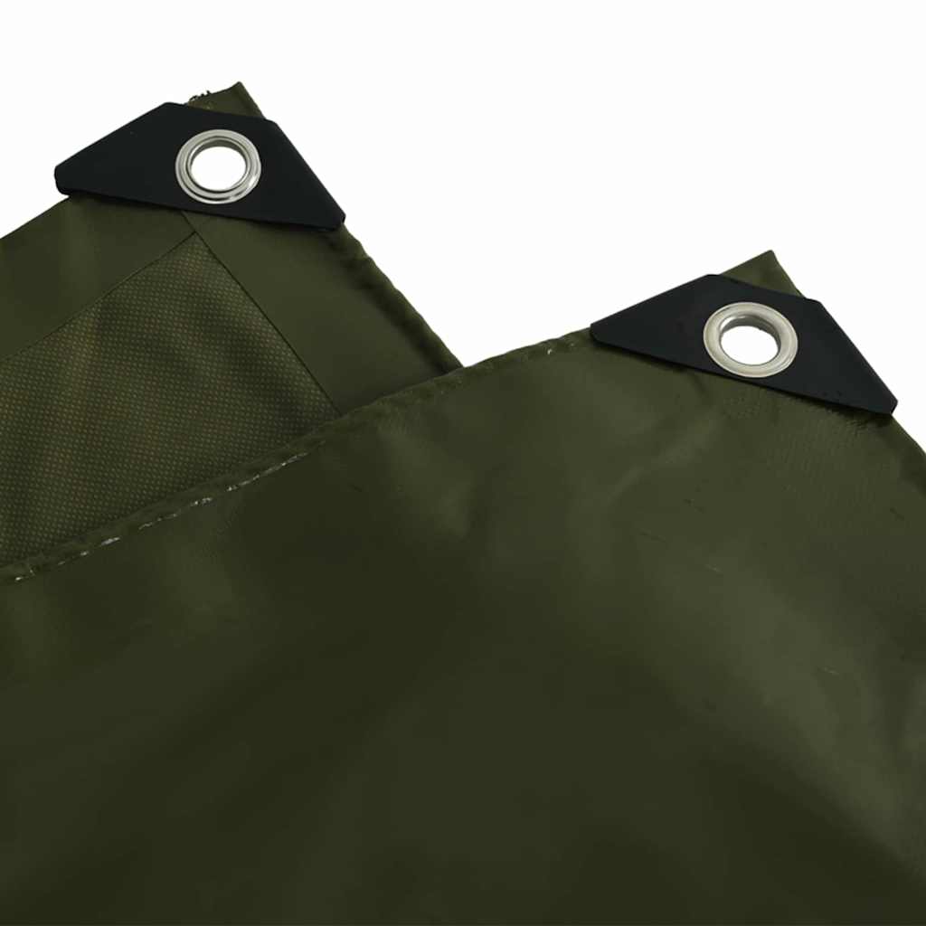 Cerada 650g / m² Maslinasto zelena 5 x 6 m Platno s PVC premazom