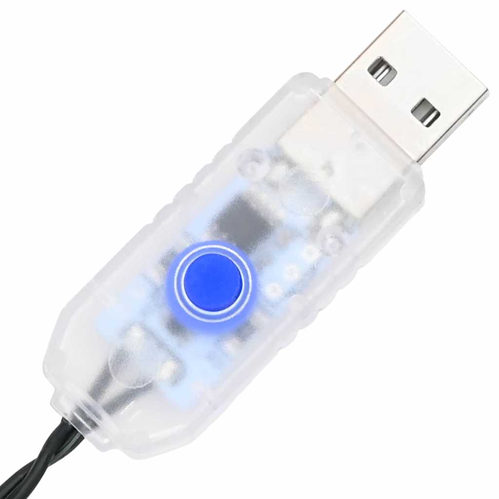 Umjetno božićno drvce s 200 LED svjetlima Zelena 215 cm PVC