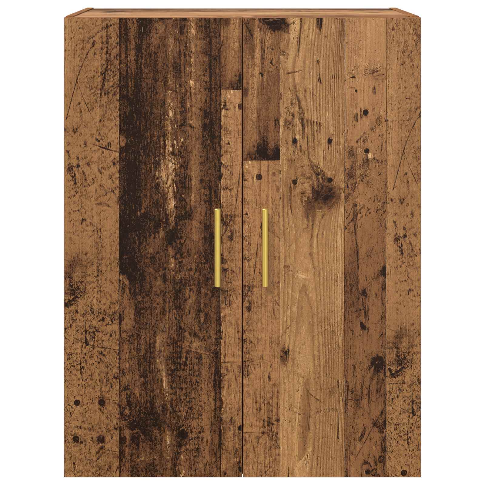 Ormar za montažu na zid 2 pcs Staro drvo 69,5 x 34 x 90 cm