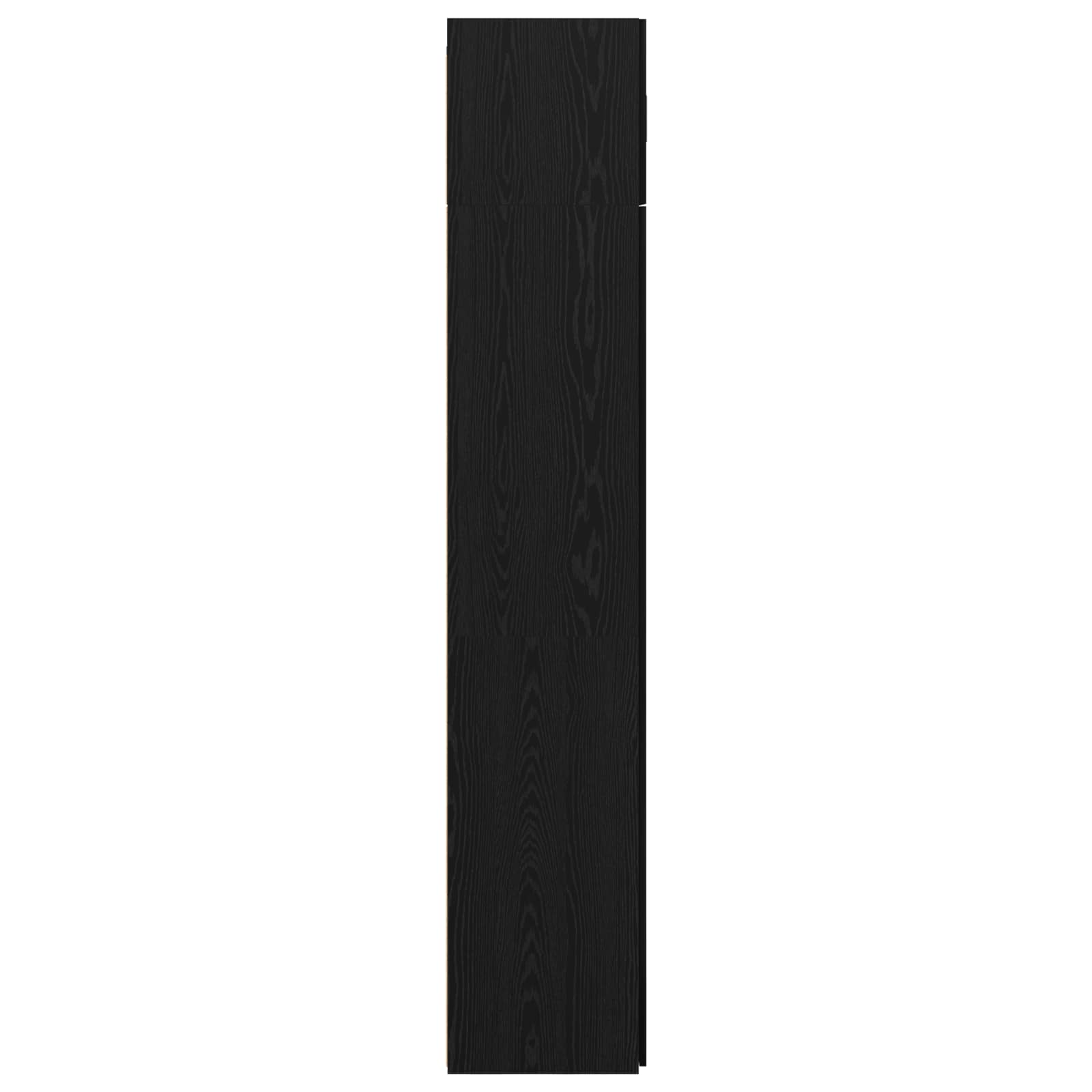 Ormarić za pohranu 3 pcs Crni hrast