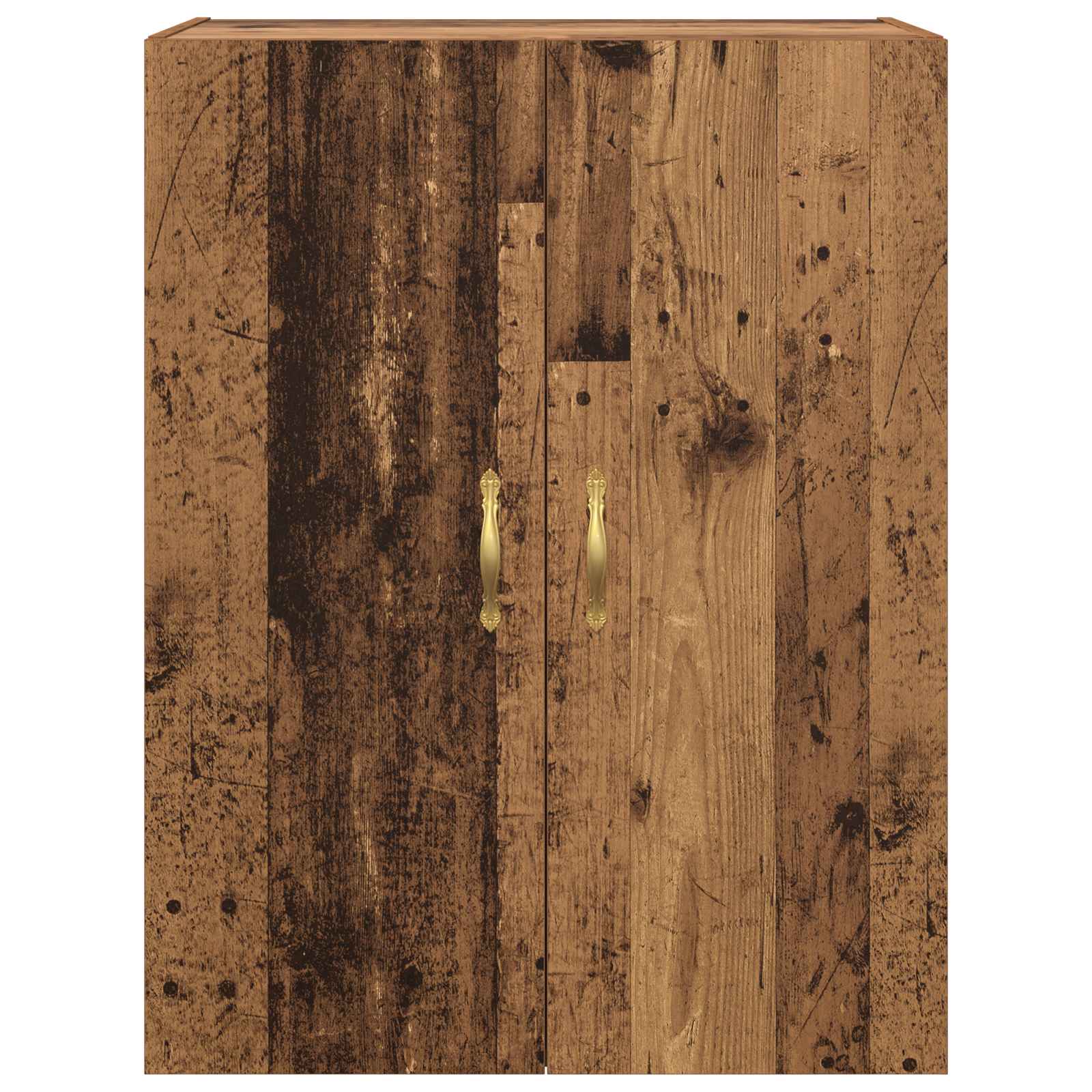 Ormar za montažu na zid 2 pcs Staro drvo 69,5 x 34 x 90 cm