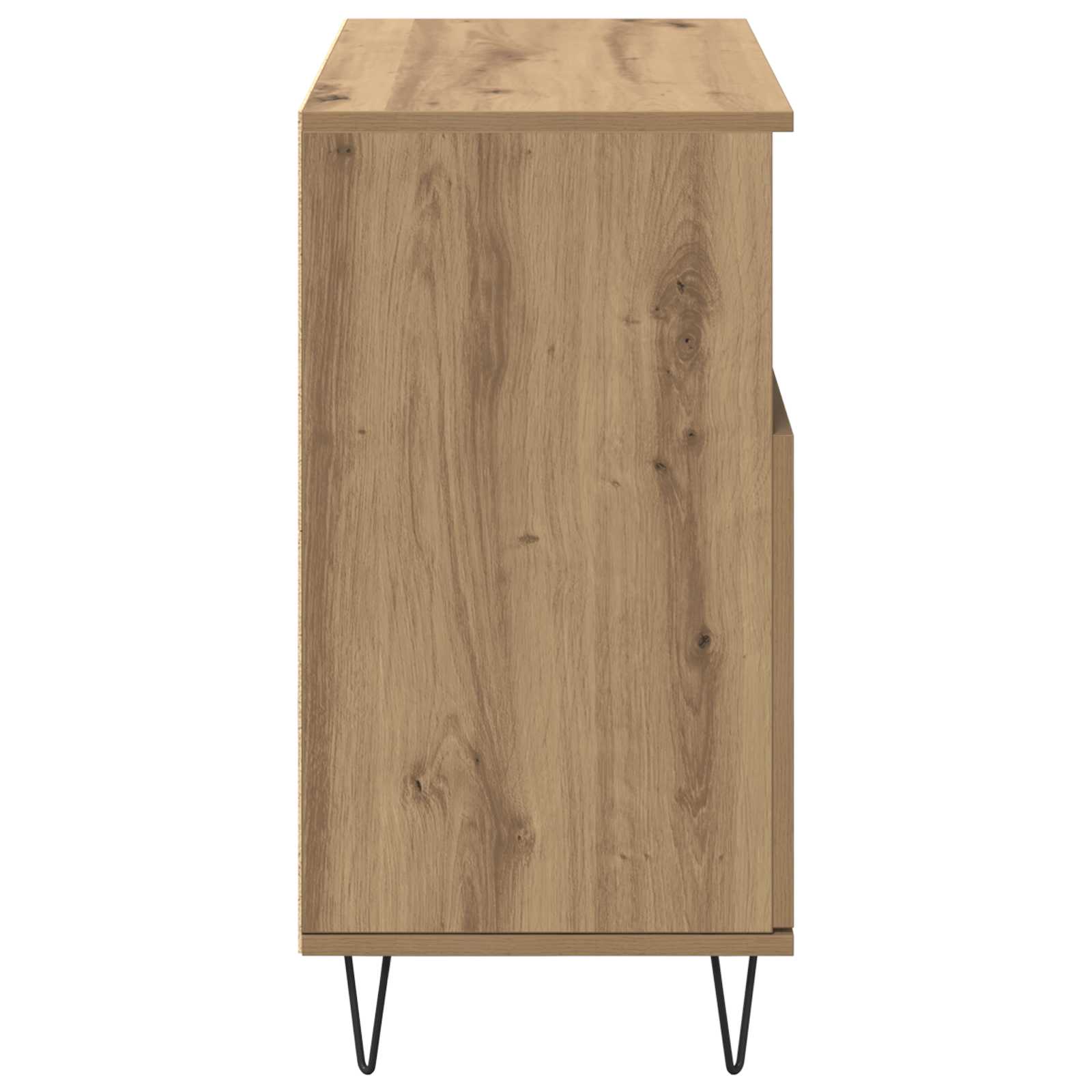 Kreveta 2 pcs Umjetnički hrast 60 x 35 x 70 cm
