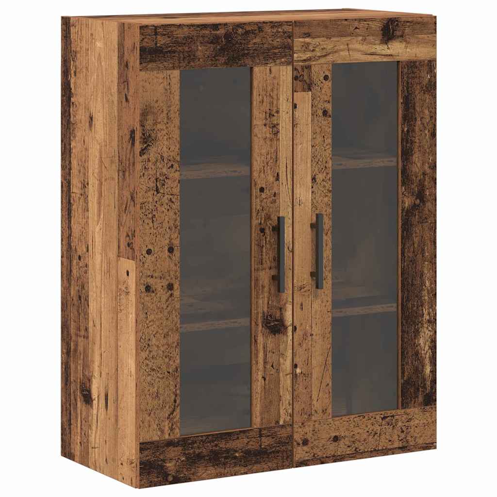 Ormarčići montirani na zid 2 pcs Staro drvo 69,5 x 34 x 90 cm