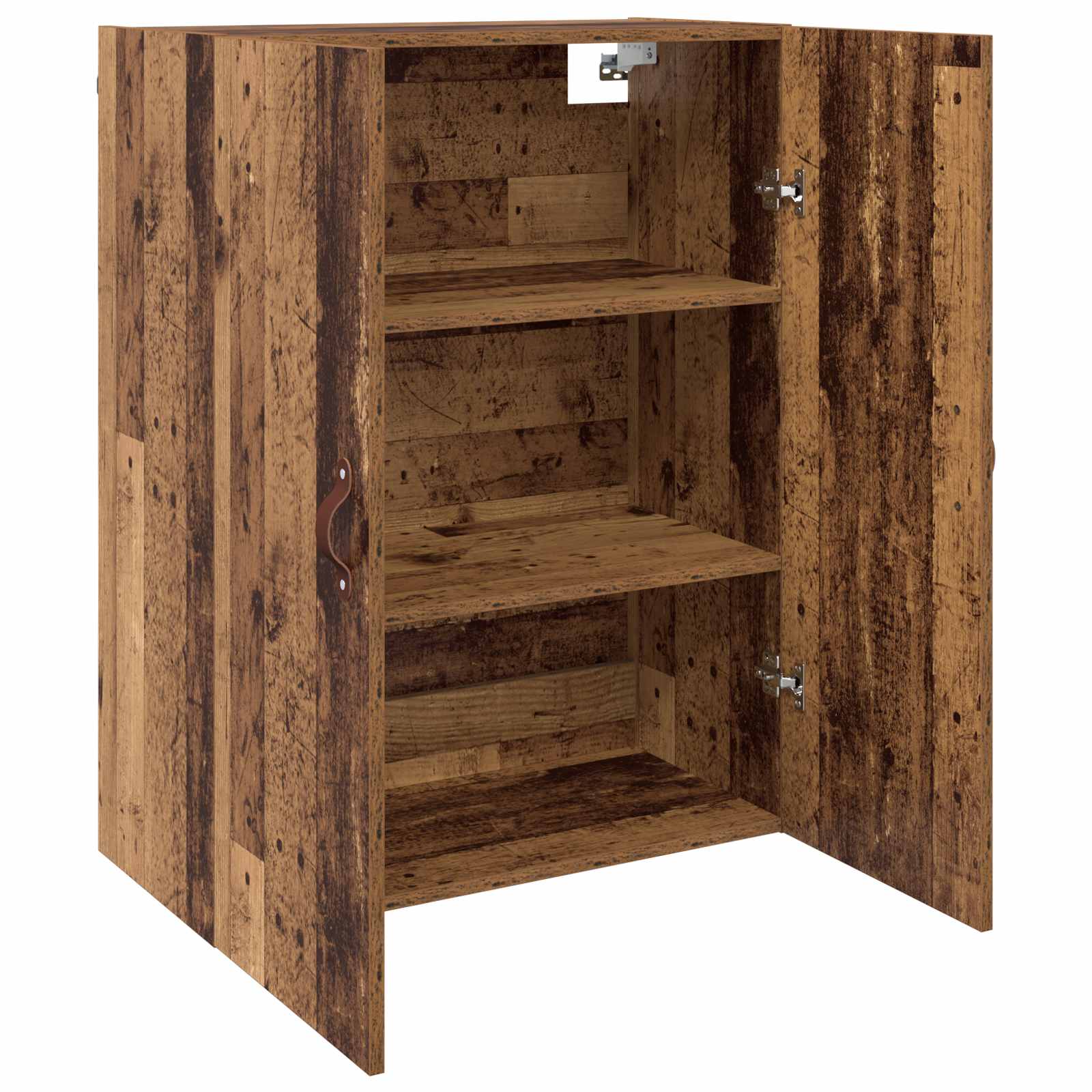 Ormar za montažu na zid 2 pcs Staro drvo 69,5 x 34 x 90 cm