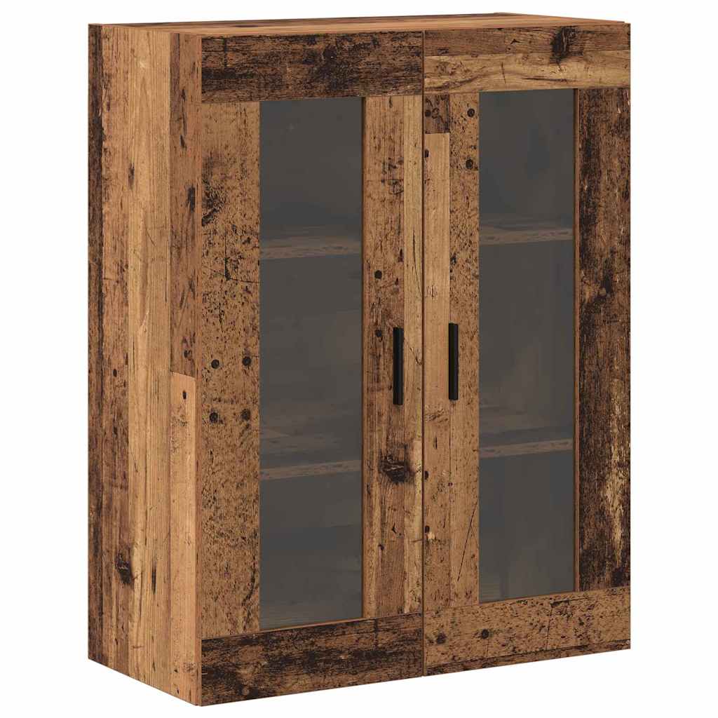 Ormarčići montirani na zid 2 pcs Staro drvo 69,5 x 34 x 90 cm