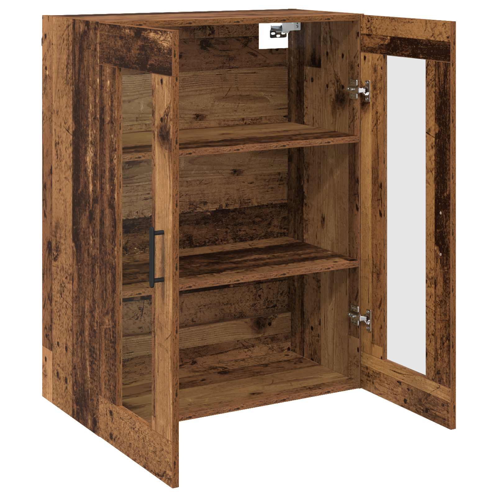 Ormarčići montirani na zid 2 pcs Staro drvo 69,5 x 34 x 90 cm