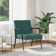 fotelja Tamnozelena 59 x 75 x 78 cm tkanina