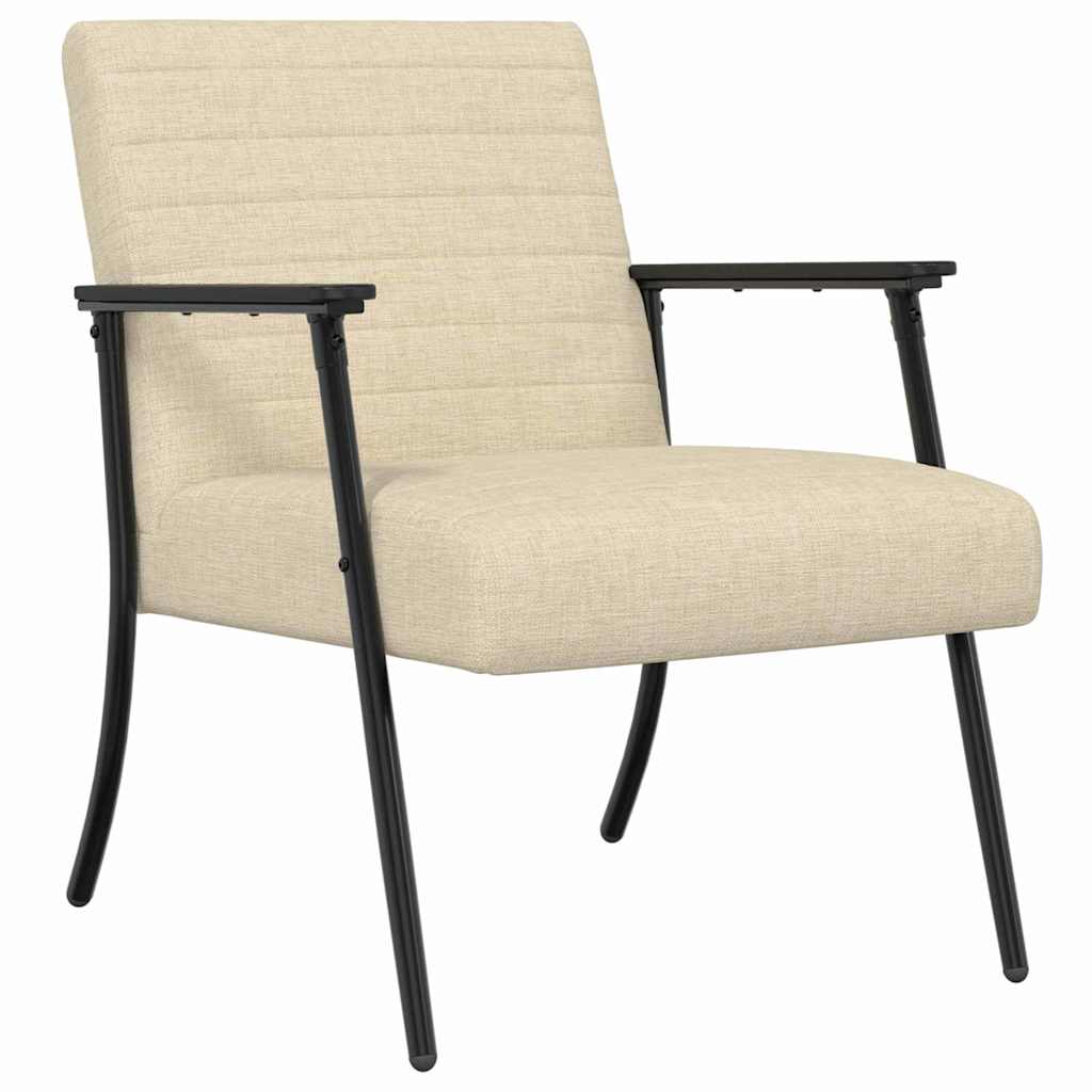 fotelja Krema 59 x 75 x 78 cm tkanina
