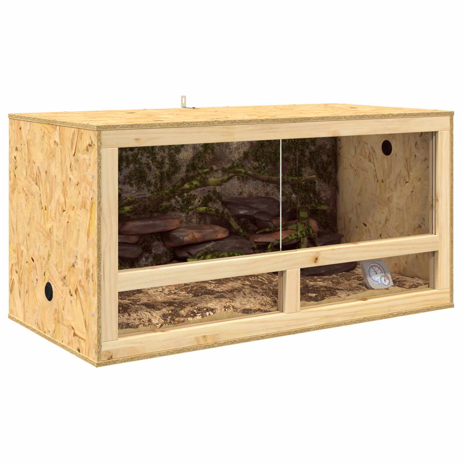 Terarij Smeđa 100 x 50 x 50 cm OSB