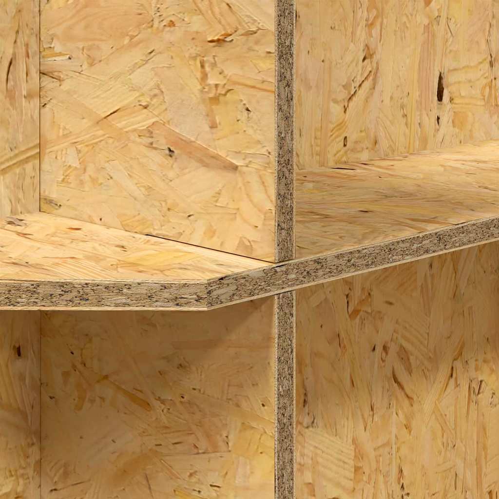 Osnovica za terarij s policom Smeđa 60 x 30 x 50 cm OSB