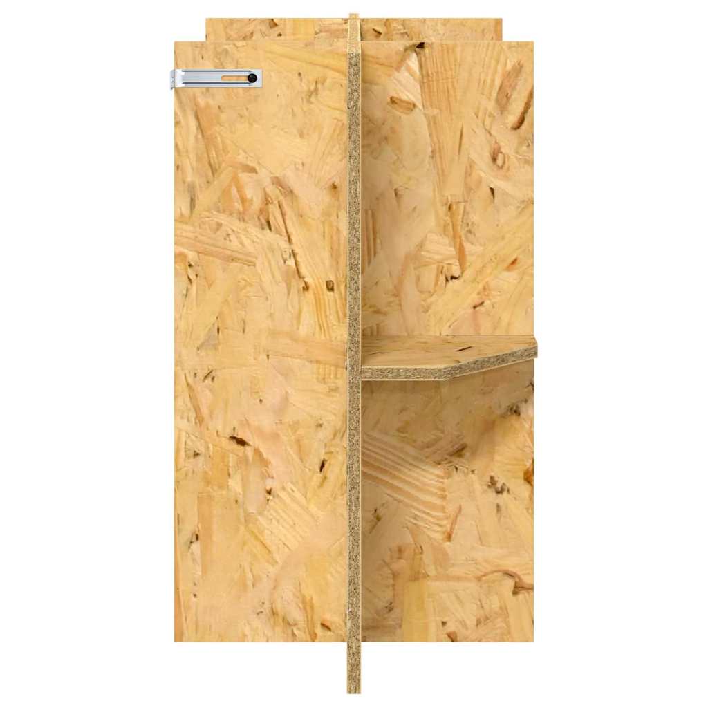 Osnovica za terarij s policom Smeđa 60 x 30 x 50 cm OSB