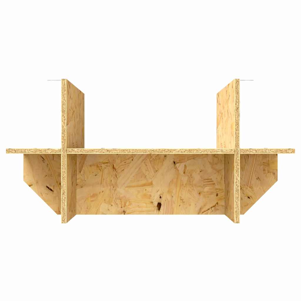 Osnovica za terarij s policom Smeđa 60 x 30 x 50 cm OSB