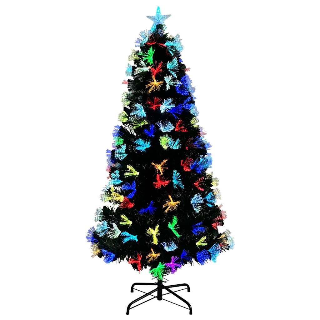 Umjetno božićno drvce s 210 LED svjetlima Zelena 180 cm PVC