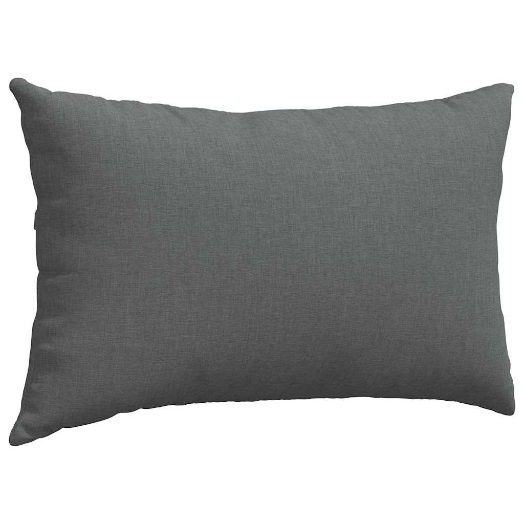 Jastučići za sofu 2 pcs Tamno siva 50 x 30 cm tkanina