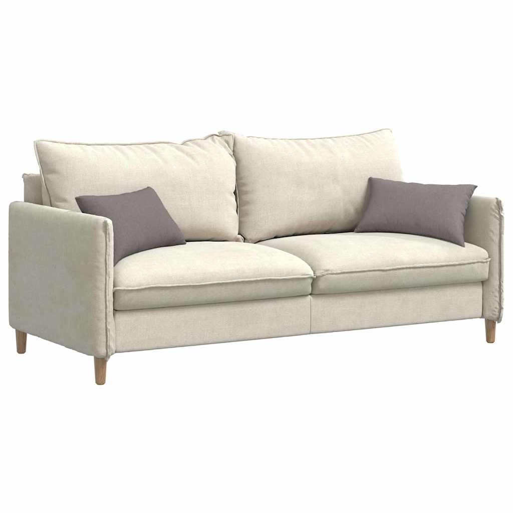 Jastučići za sofu 2 pcs Sivo-smeđa 50 x 30 cm tkanina