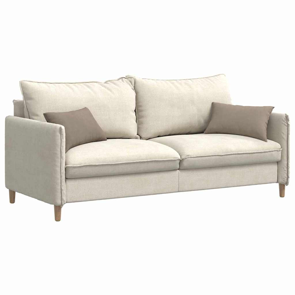 Jastučići za sofu 2 pcs Sivo-smeđa 50 x 30 cm tkanina