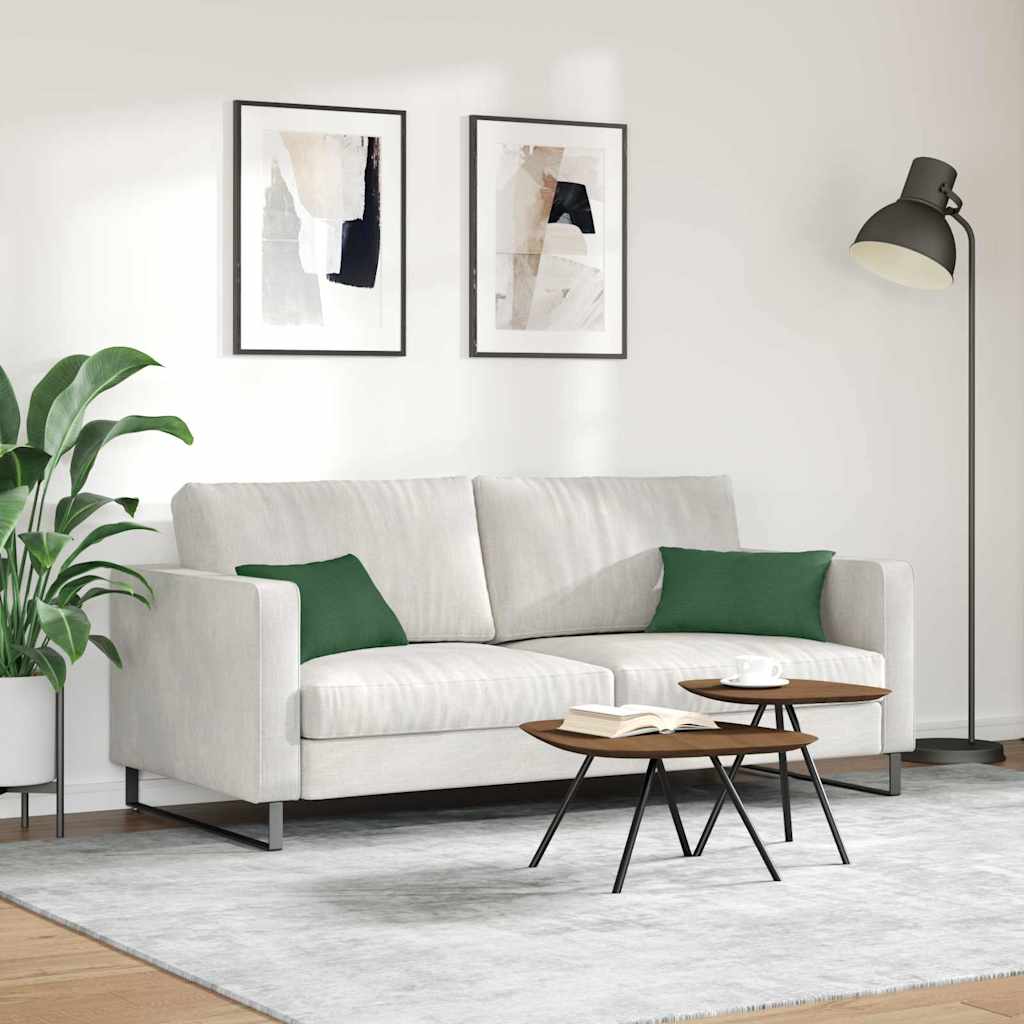 Jastučići za sofu 2 pcs Tamnozelena 50 x 30 cm Kordura tekstil