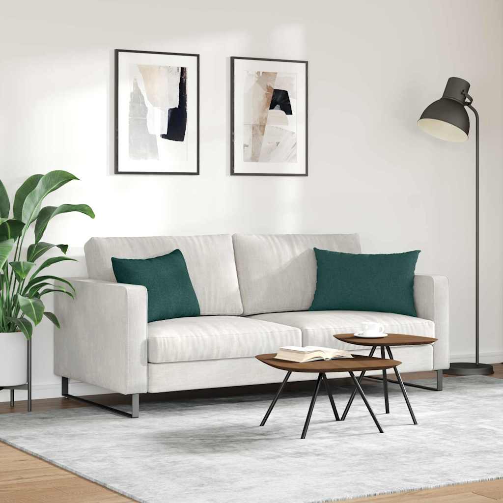 Jastučići za sofu 2 pcs Tamnozelena 60 x 40 cm tkanina