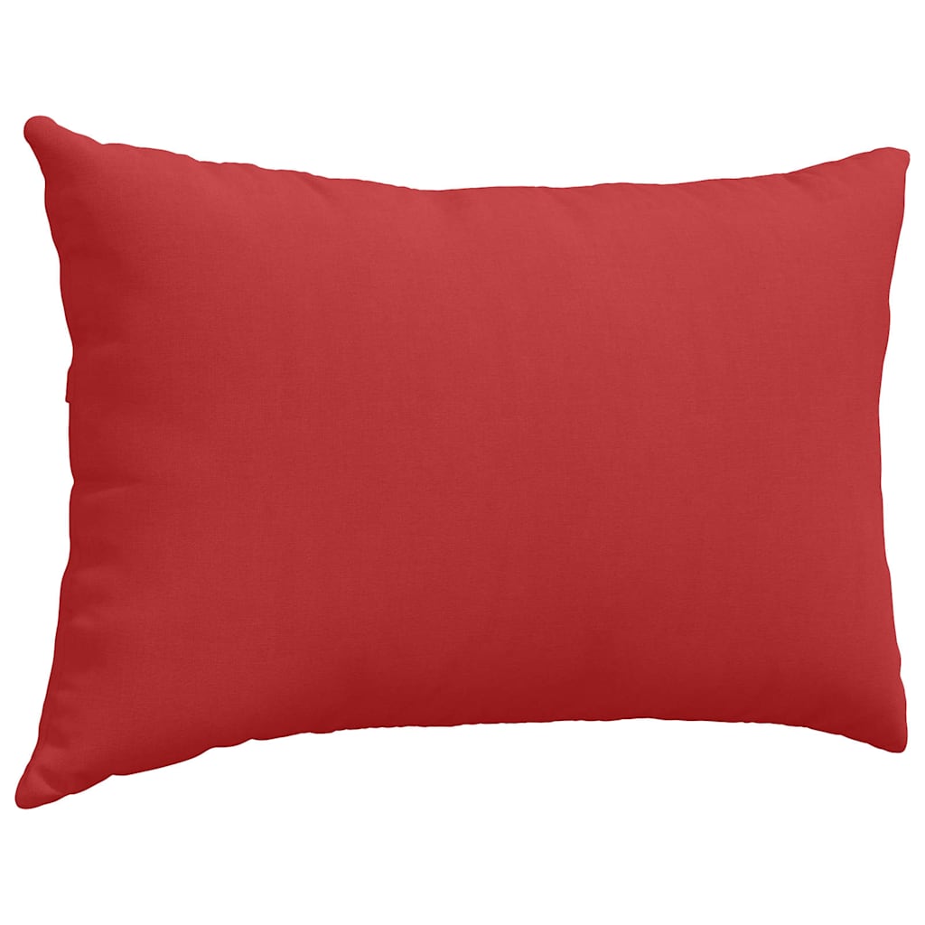 Jastučići za sofu 2 pcs Crvena 60 x 40 cm tkanina