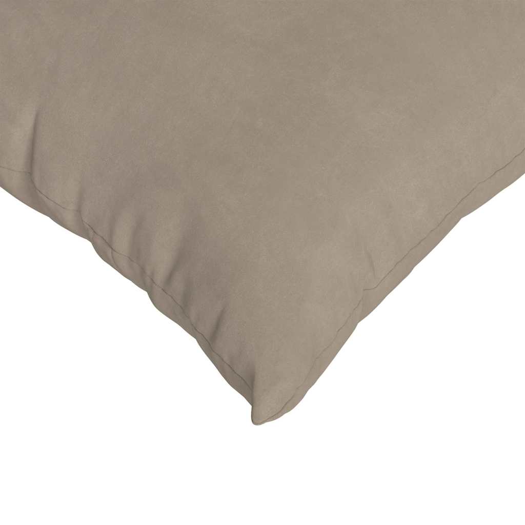 Jastučići za sofu 2 pcs Sivo-smeđa 60 x 40 cm tkanina