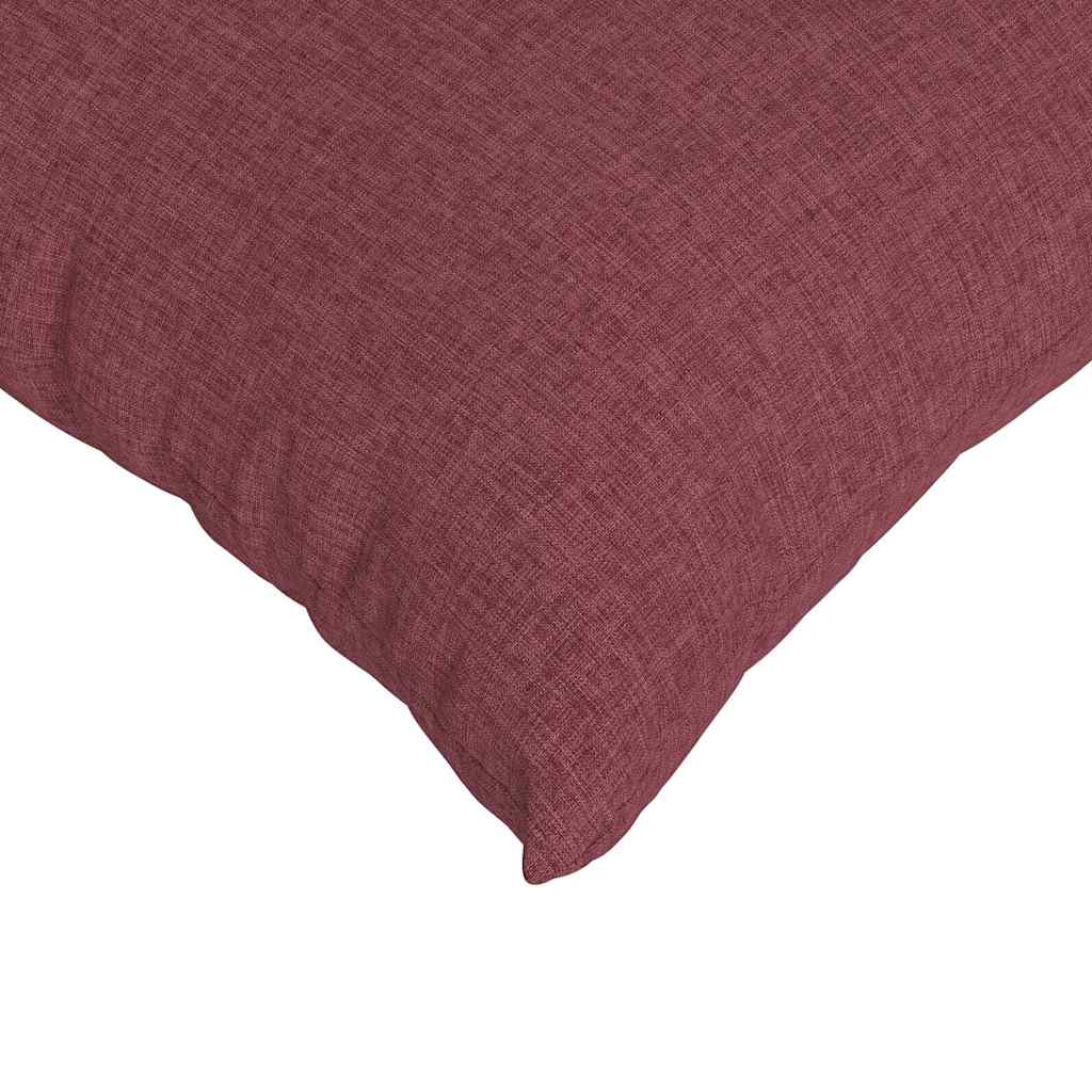Jastučići za sofu 2 pcs Vinska crvena 80 x 40 cm tkanina